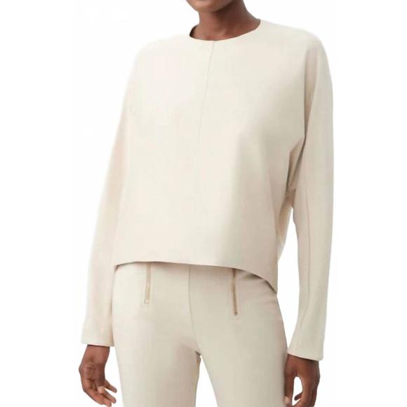 NEW TRINA TURK marsa top in sand